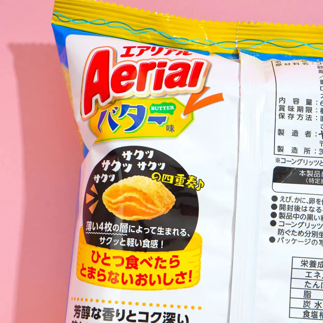 Aerial Corn Snacks - Butter