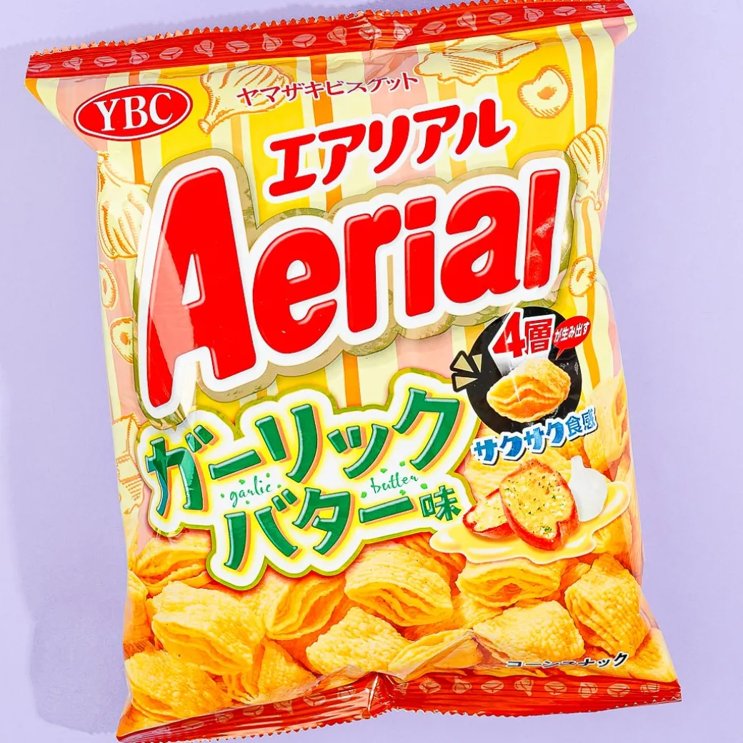 Aerial Corn Snacks - Garlic Butter