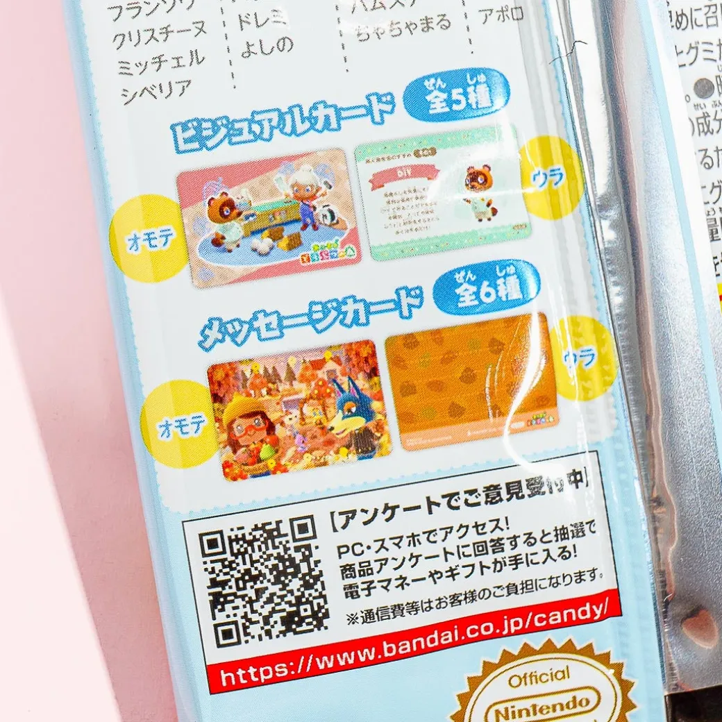 Animal Crossing: New Horizons Gummy Candy & Card