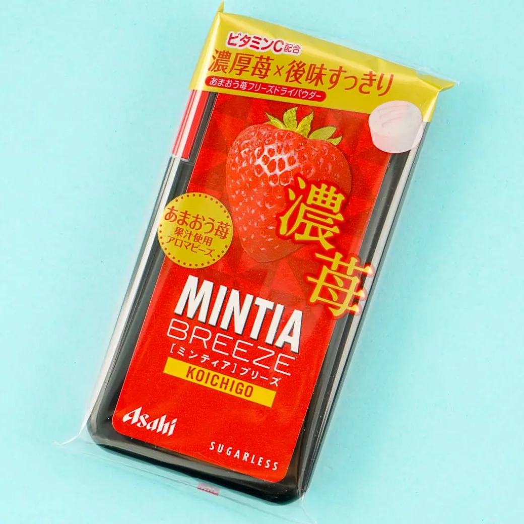 Asahi Mintia Breeze Mints - Deep Strawberry