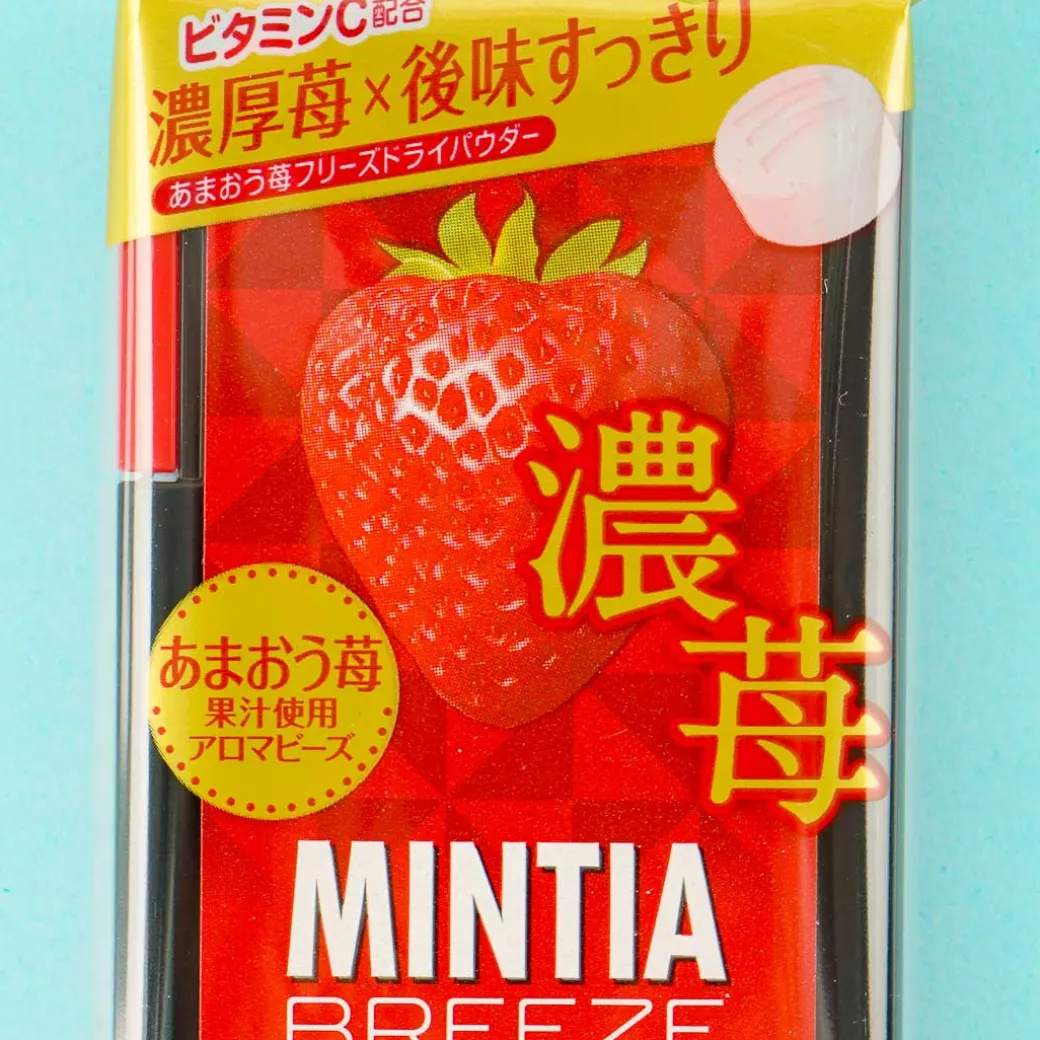 Asahi Mintia Breeze Mints - Deep Strawberry