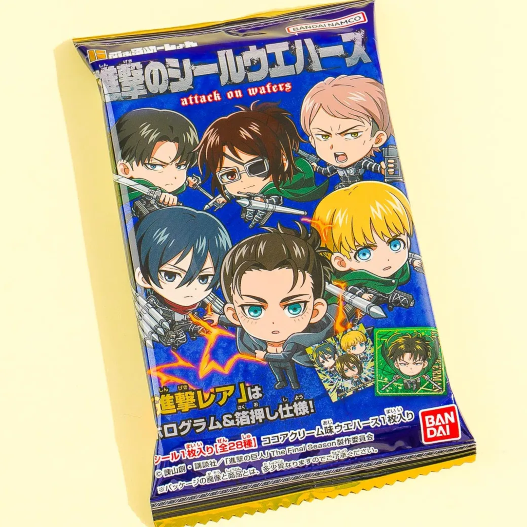 Attack on Titan Niformation Wafer & Sticker