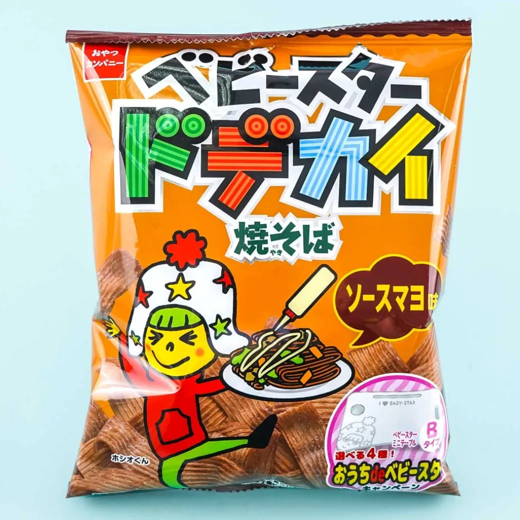 Baby Star Crispy Noodle Snacks - Fried Noodles Mayo Flavor