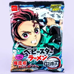 Baby Star Demon Slayer Noodle Snacks - Plum Kombu Origiri