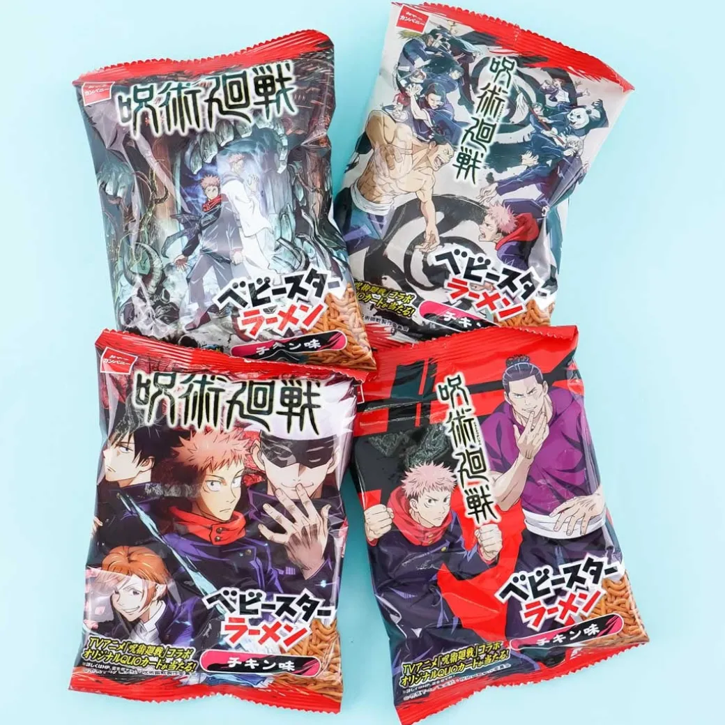 Baby Star Jujutsu Kaisen Chicken Noodle Snacks