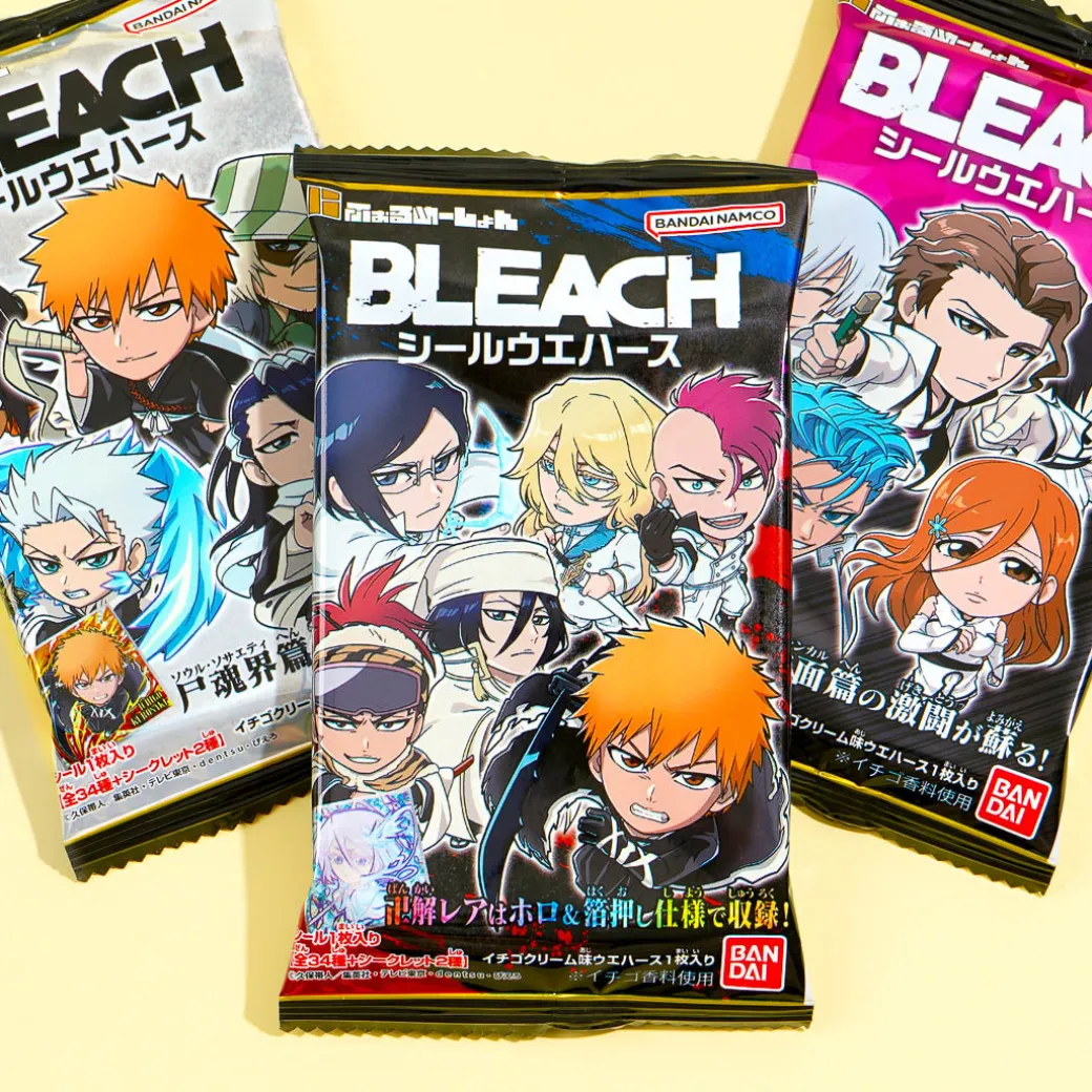 Bleach Niformation Strawberry Wafer With Sticker