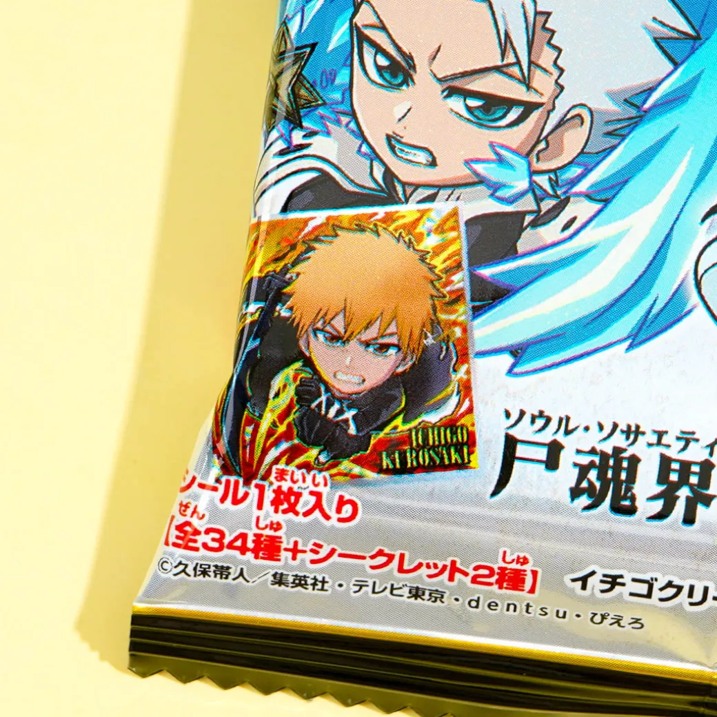 Bleach Niformation Strawberry Wafer With Sticker