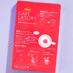 Blendy Cafe Latory Strawberry White Choco Latte