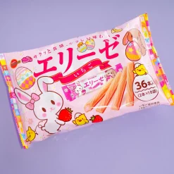 Bourbon Elise Wafer Sticks - Easter Strawberry