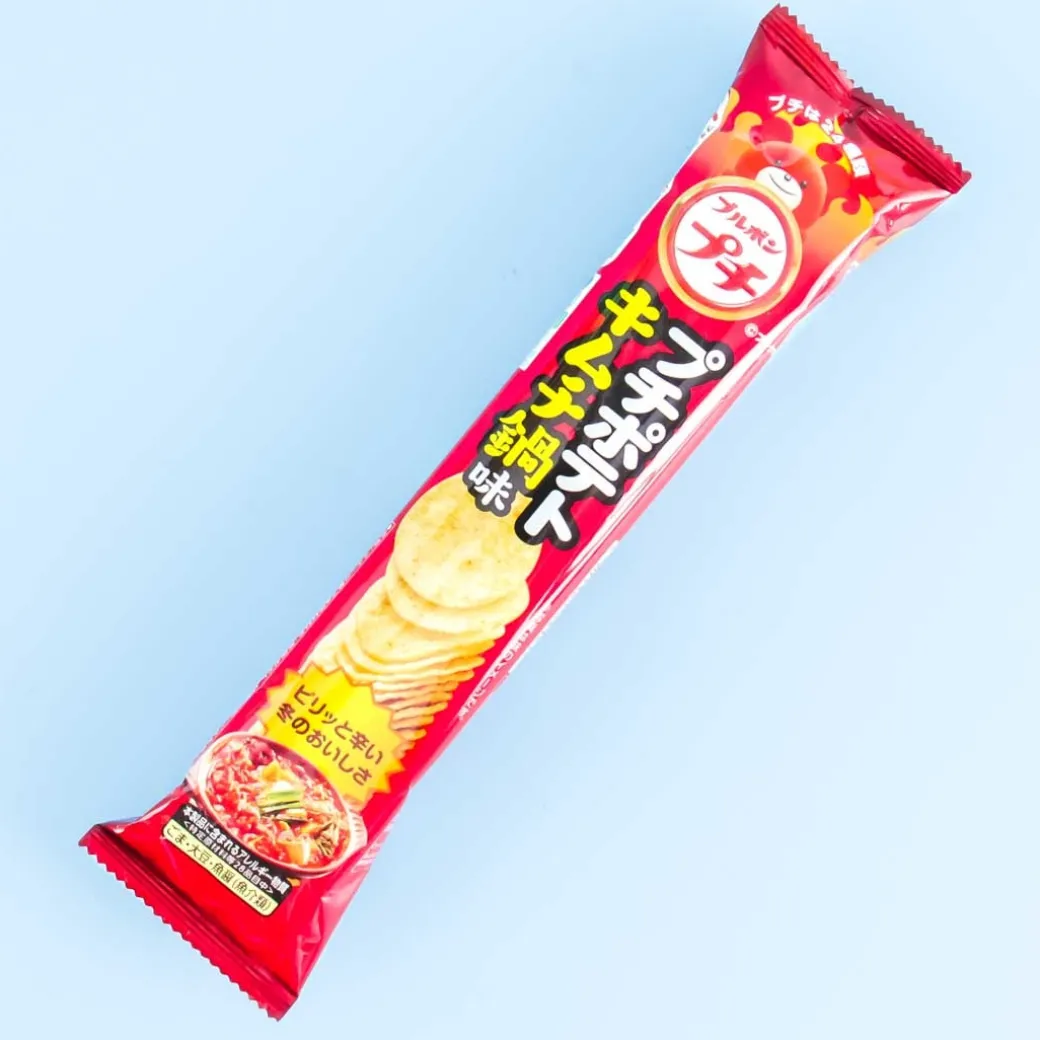 Bourbon Petit Kimchi Hot Pot Potato Chips