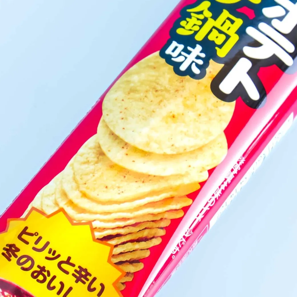 Bourbon Petit Kimchi Hot Pot Potato Chips