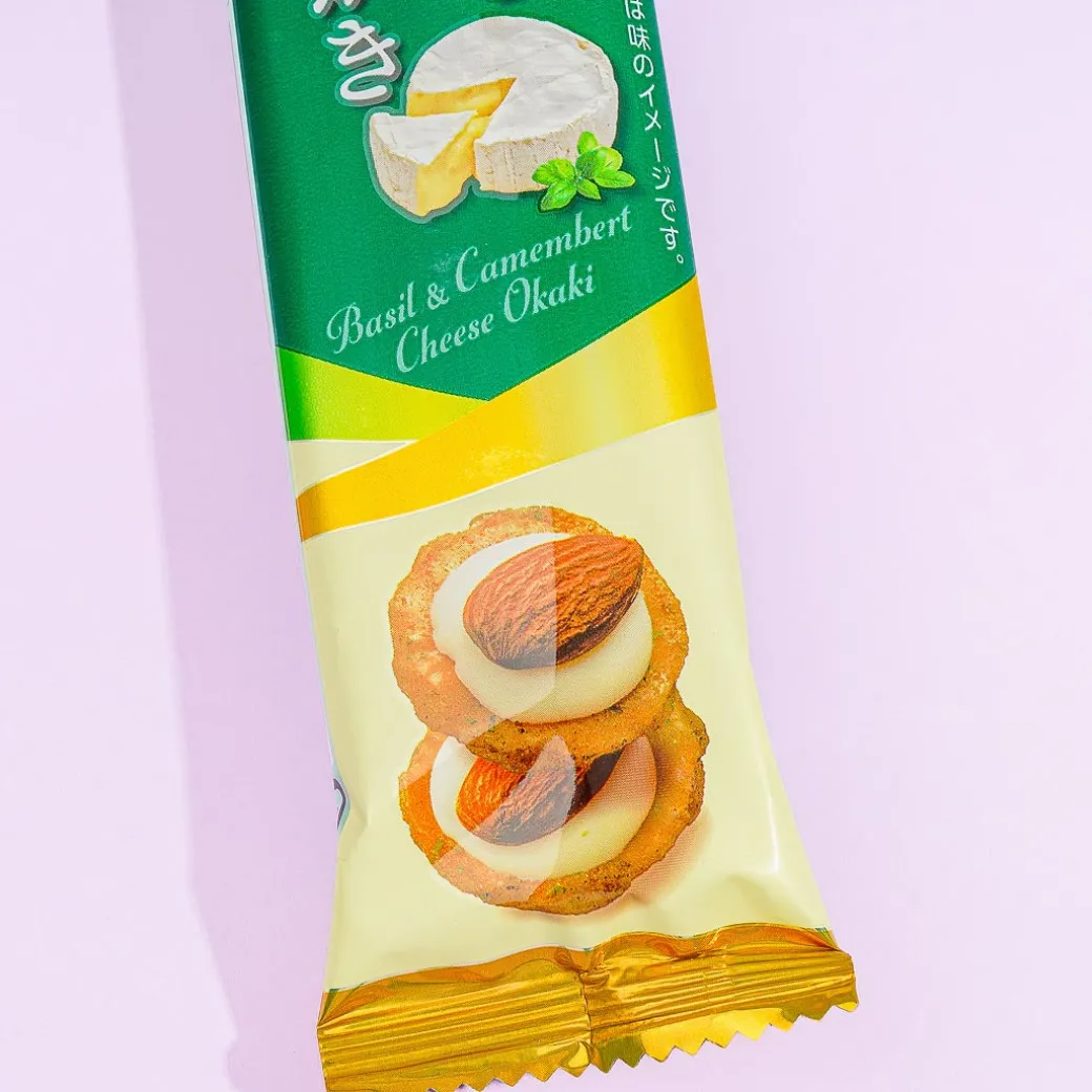 Bourbon Petit Prime Brilliant Basil Camembert Okaki