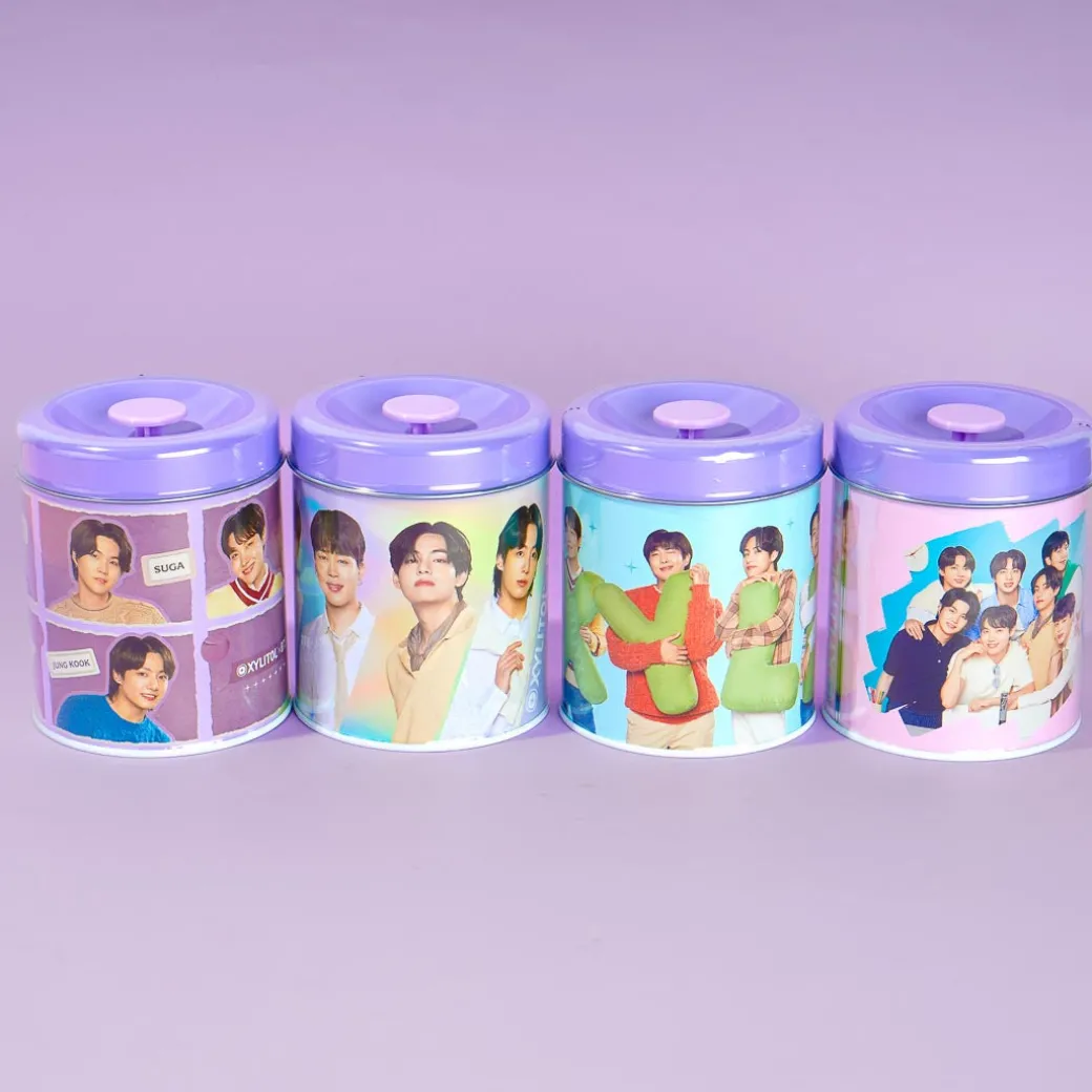 BTS Xylitol Premium Soda Gum Can