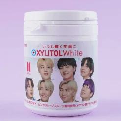 BTS Xylitol White Gum Bottle - Pink Grapefruit
