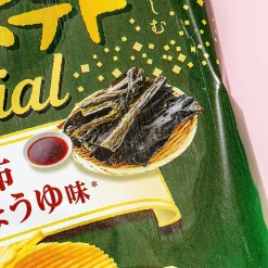 Calbee A La Potato Chips - Rausu Kelp & Soy Sauce