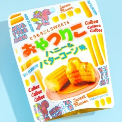 Calbee OyatsuRiko Corn Snacks - Honey & Butter