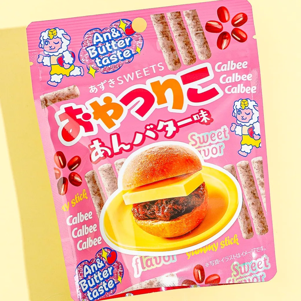 Calbee Oyatsuriko Stick Snacks - An Butter