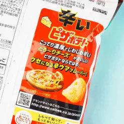 Calbee Pizza Potato Chips - Spicy Habanero