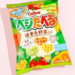 Calbee Veggie Tateru Snacks - Light Salad
