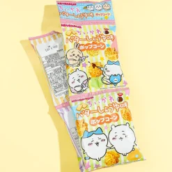 Chiikawa Popcorn Snack Set - Butter & Soy Sauce / 4 pcs