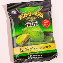 Country Ma'am Mini Cookies - Matcha Gateau Chocolat