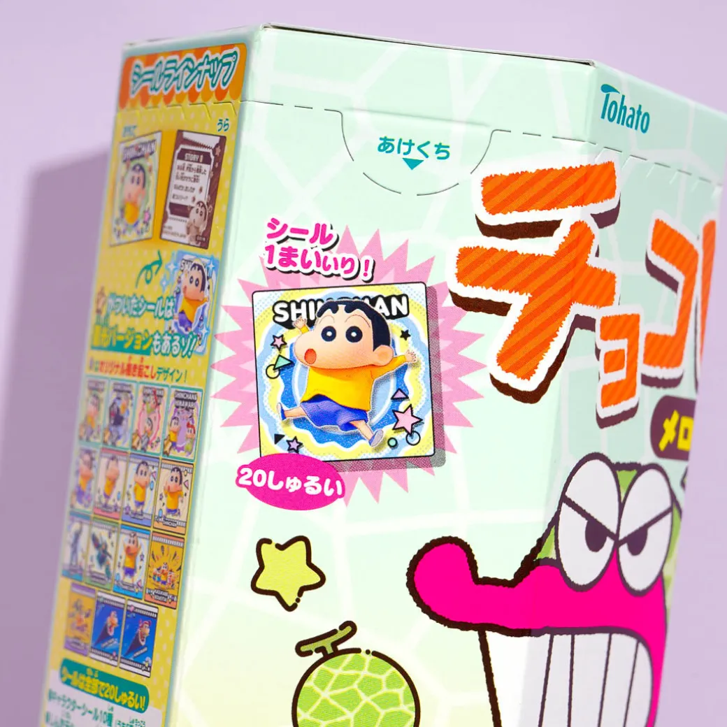 Crayon Shin-chan Chocobi Corn Snacks - Melon