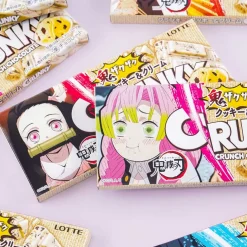 Demon Slayer Crunky Chocolate Bar - Cookies & Cream