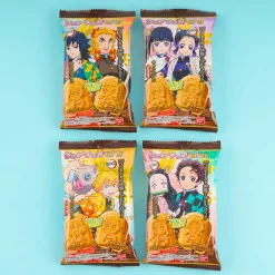 Demon Slayer Double Monaka Wafers - Milk & Strawberry Chocolate