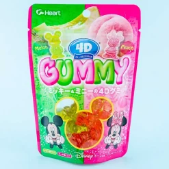 Disney Character 4D Gummy Candy - Melon & Peach