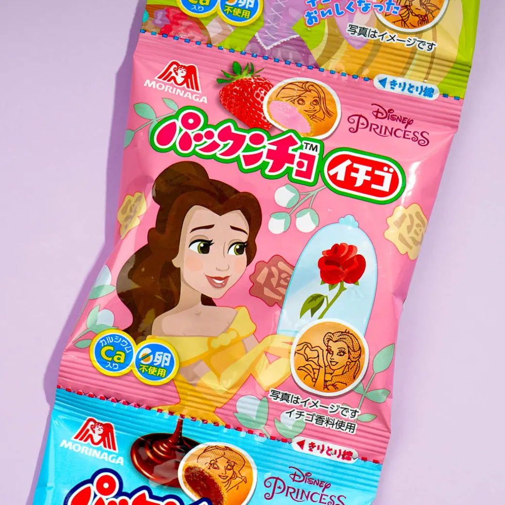 Disney Characters Chocolate & Strawberry Biscuit Set - 4 pcs