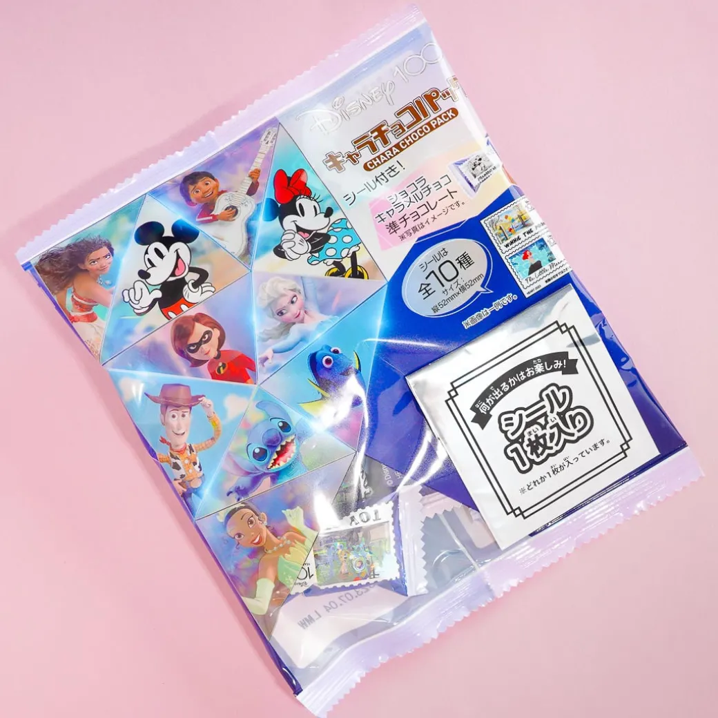 Disney Characters Chocolate Pack With Sticker