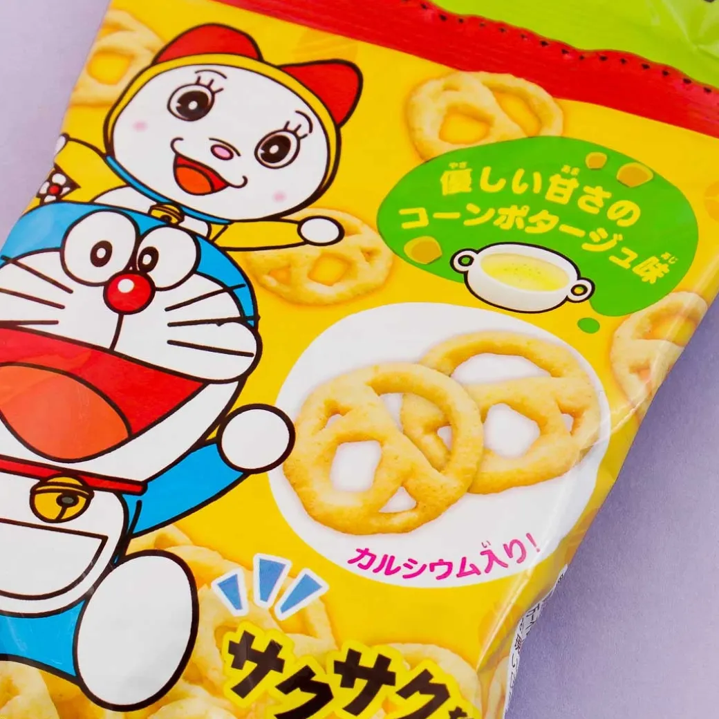 Doraemon Corn Potage Soup Snacks - 4 pcs