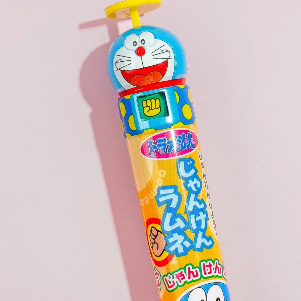 Doraemon Rock-Paper-Scissors Ramune Candy Tube