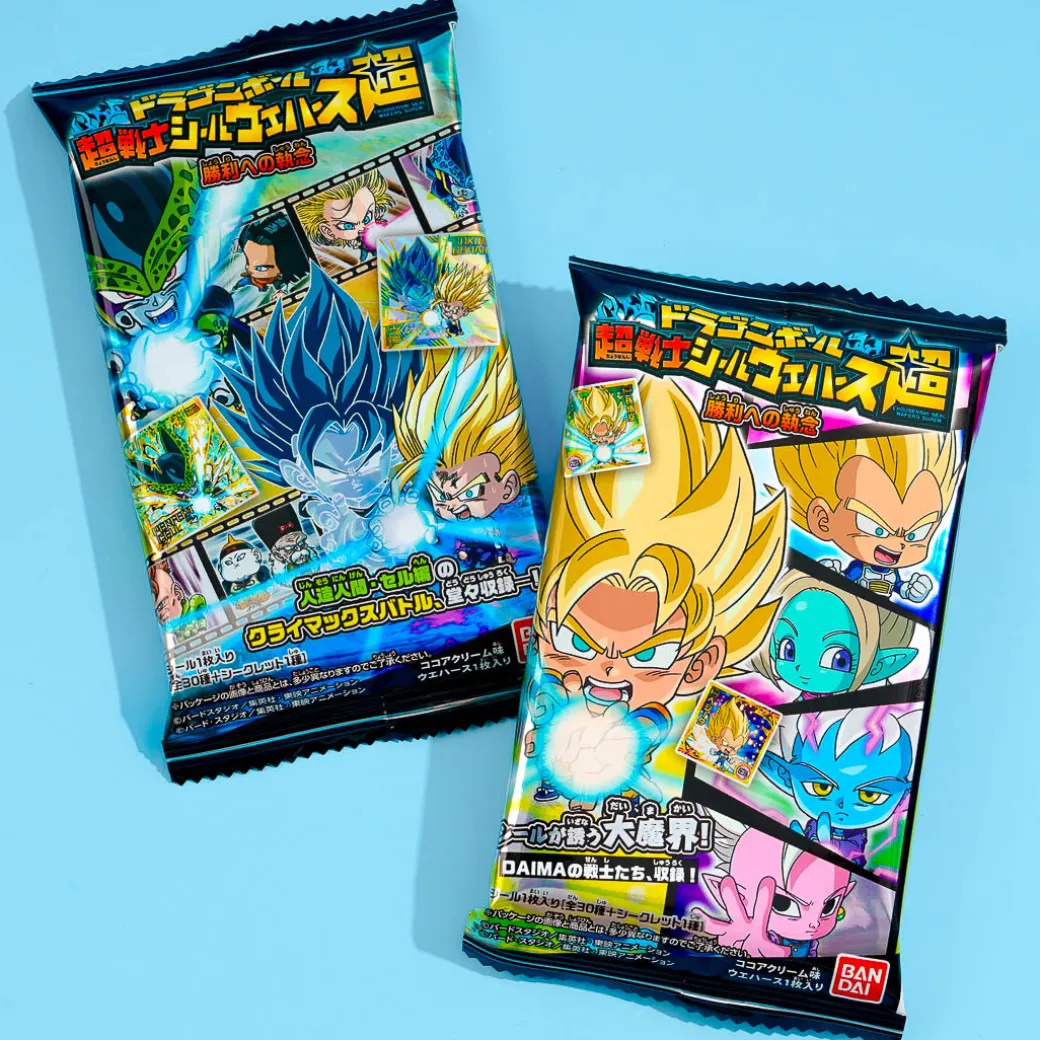 Dragon Ball Super Warrior Seal Wafer With Sticker