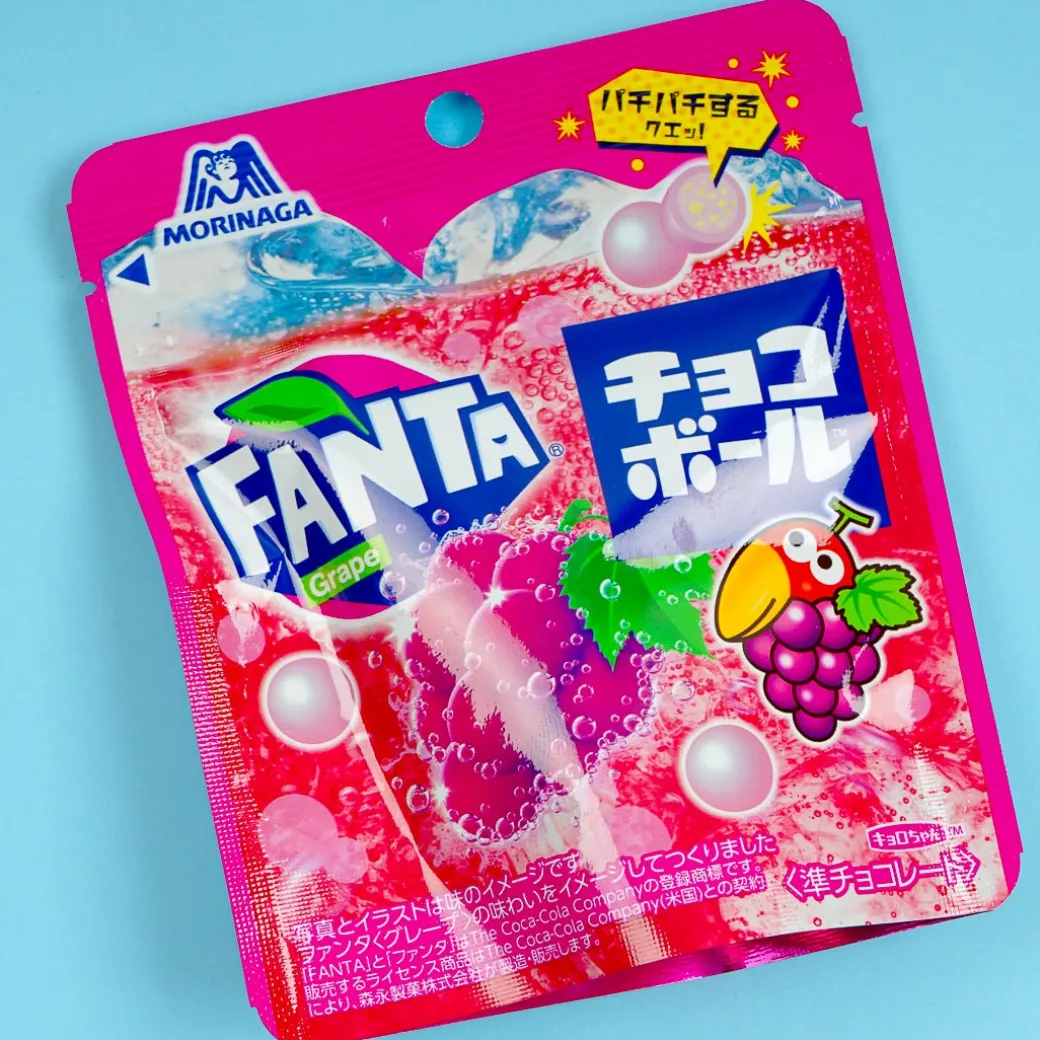 Fanta x Morinaga Chocoball Candy - Grape