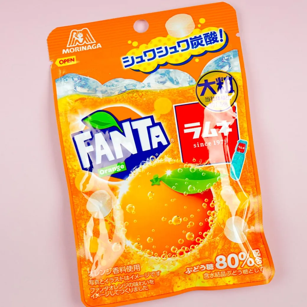 Fanta x Morinaga Ramune Candy - Orange