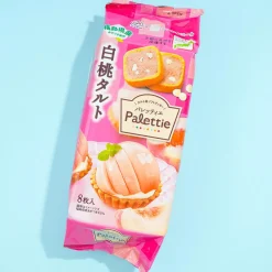 Fujiya Palettie Cookies - White Peach Tart