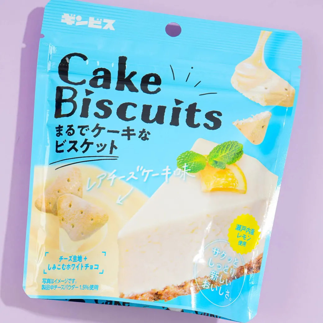 Ginbis Cake Biscuits - Rare Cheesecake