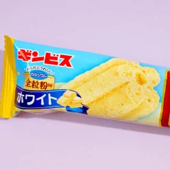 Ginbis Shimi Choco Corn Whole Grain Snack - White Chocolate
