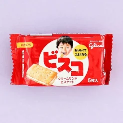 Glico Bisuko Cream Biscuit