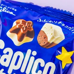 Glico Caplico Atama White Chocolate Stars