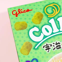 Glico Collon Biscuit Roll Box - Uji Matcha