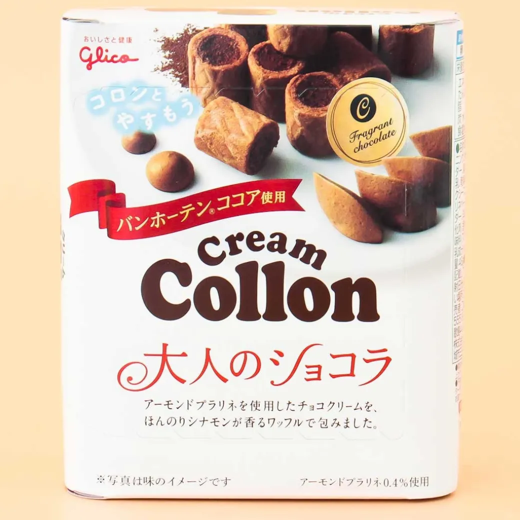 Glico Collon Biscuit Roll - Fragrant Chocolate