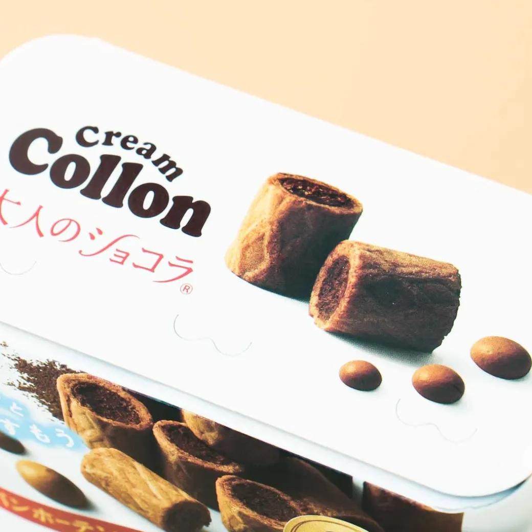 Glico Collon Biscuit Roll - Fragrant Chocolate