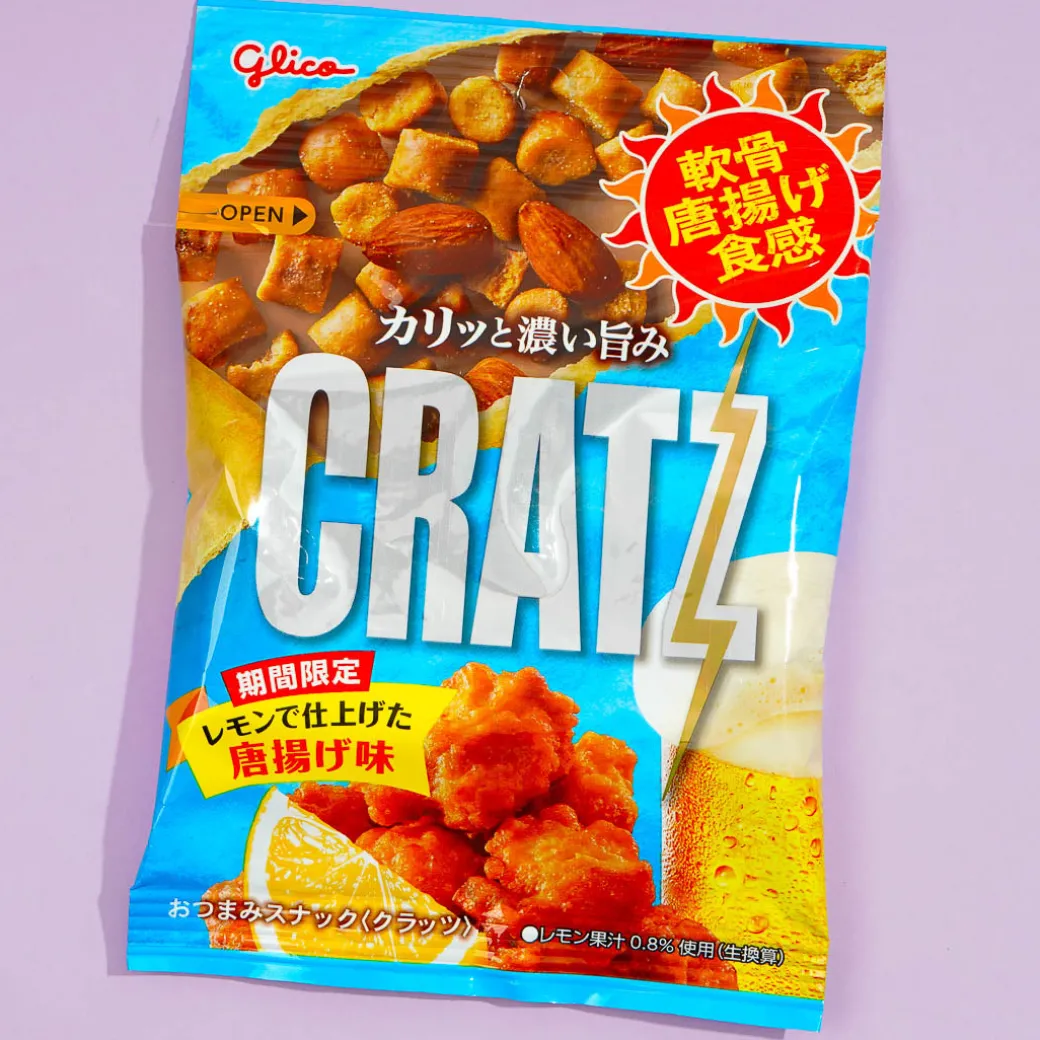 Glico Cratz Snacks - Lemon Fried Chicken