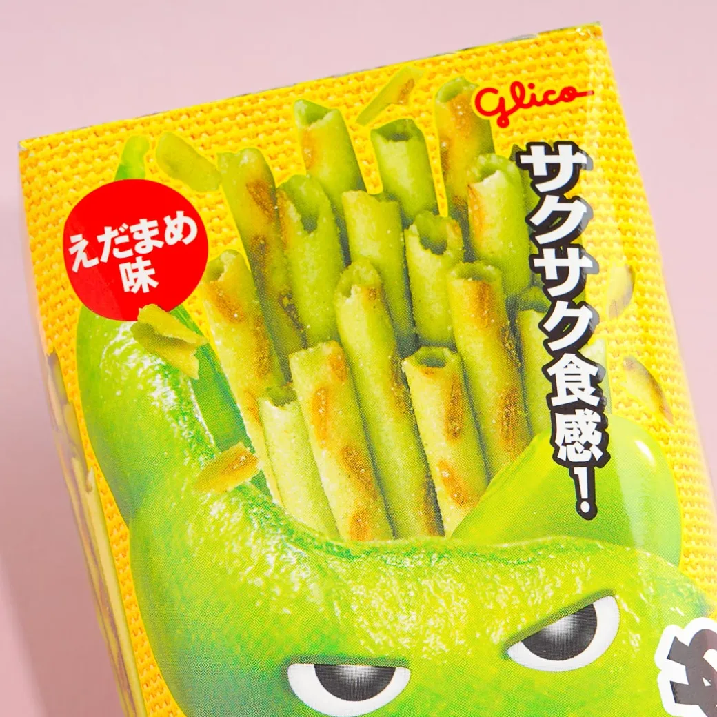 Glico Karuedamame Stick Snacks - Edamame