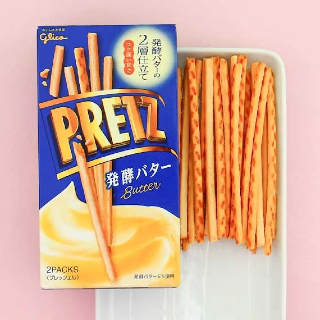 Glico Pretz Biscuit Sticks - Butter