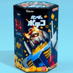 Gundam x Tohato Poteco Potato Ring Snacks - Black Pepper