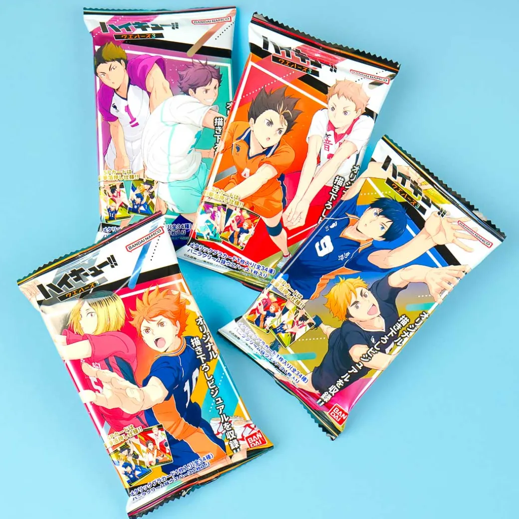 Haikyu!! Vol. 3 Wafer & Card