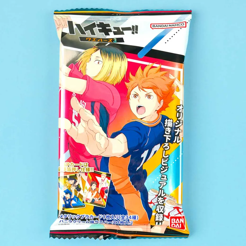 Haikyu!! Vol. 3 Wafer & Card